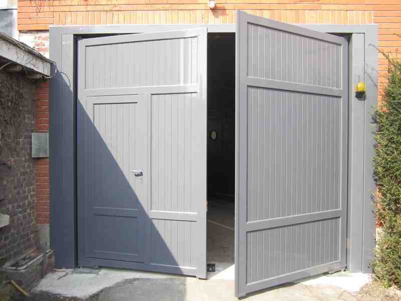 porte, de, garage
